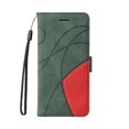 thumbnail image 3 of Compatible Samsung Galaxy A03 Étui, Étui Portefeuille en Cuir Support Vue Fermoir Magnétique Folio à Rabat - Vert, 3 of 5