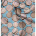 thumbnail image 1 of Soimoi Velvet Fabric Shells Ocean Printed Craft Fabric by the Yard 58 Inch Wide, 1 of 6