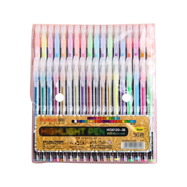 Clearance School Office Stationery Markers Highlighter Set Students Multi Color Flash Pen Key Mark Sending Pen Painting Color Pen 10ML Stationery for The BackTo-School Season