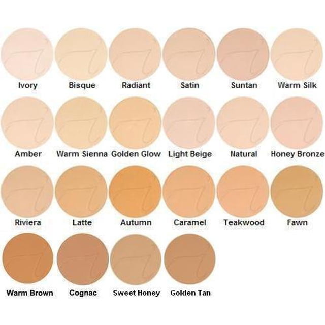 Jane Iredale PurePressed Minerals Refill 9.9g 0.35oz Warm Brown
