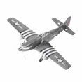thumbnail image 1 of Milaget WWII Fighter Model Aircraft Assemble Model Kits Living Room DIY Bright Gray, 1 of 8