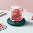 thumbnail image 1 of Feltree Mug Warmer, Coffee Warmer & Cup Warmer for Desk with 3 Temperature Settings, Hot Coffee Mug Warmer with 8H Auto Shut Off, 1 of 7