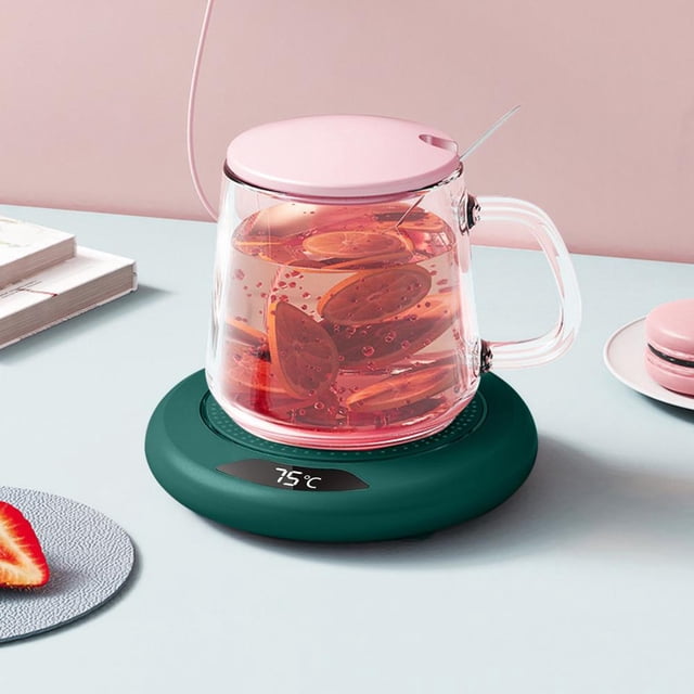 Feltree Mug Warmer, Coffee Warmer & Cup Warmer for Desk with 3 Temperature Settings, Hot Coffee Mug Warmer with 8H Auto Shut Off