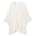 thumbnail image 1 of Time and Tru Women's Solid Ruana, 1 of 1