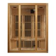 thumbnail image 2 of Maxxus "Bellevue" Sauna Infrarouge Lointain à Faible CEM pour 3 Personnes Canadien Hemlock, 2 of 9