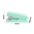 thumbnail image 3 of Dvkptbk Abs Stapler Agrafeuse Couleur Macaron Agrafeuse Maison Portable Mini Étudiant Reliure Bureau Réservable Couture Moyenne Agrafeuse Sans Effort Mobilier, 3 of 6