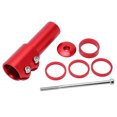 thumbnail image 1 of Extender Mountain Bike Stem Riser Aluminium Alloy Bicycle Handlebar Riser Adapter for 28.6mm/1.13in Fork, 1 of 7