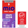 thumbnail image 1 of mio Energy Grape Energy Drink Mix, 3.3 g Packets, 10 ct Box, 1 of 16