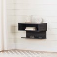 thumbnail image 1 of South Shore Sazena Floating Nightstand for Adult, in Gray Oak, 1 of 10
