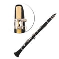 thumbnail image 4 of Instrument de Musique,17 Clé Descendant B Clarinette Ton avec Roseaux Chiffon de Nettoyage Instruments à Vent, 4 of 8