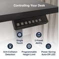 thumbnail image 4 of Desky Single Sit Stand Gaming Desk - Black / 47.2 x 29.5 inches / Black, 4 of 10