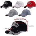 thumbnail image 3 of mmirethe Classic Baseball Cap With Adjustable Belt For Fit Official Denim Hat Comfortable Denim 1 1Set, 3 of 6