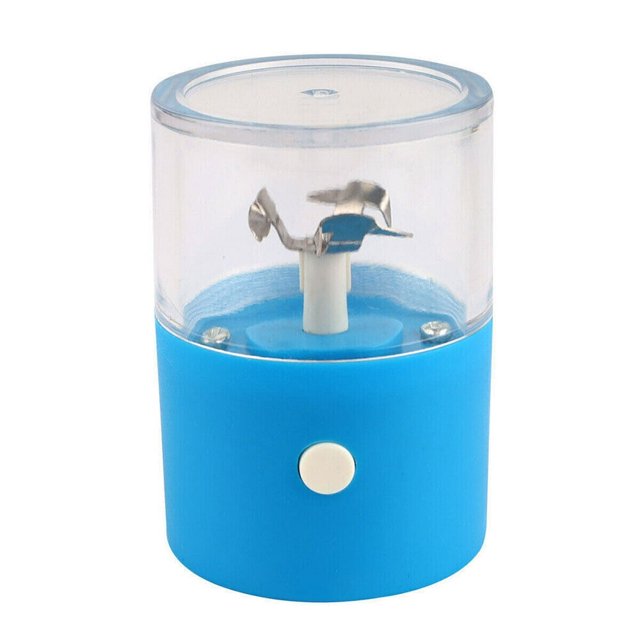 Electric Grinder Portable Auto Mill Blender Crusher Machine USB Rechargeable for Herb Red