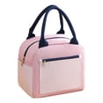thumbnail image 1 of Ohufall Small Thickened Insulated Lunch Bag Portable Reusable Lunch Tote For Office Worker Student, 1 of 7
