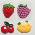 thumbnail image 4 of 15 Pcs Aimant de Réfrigérateur Fruits et Légumes Mignons Aimant de Frigo Aimant de Tableau, 4 of 7