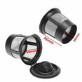 thumbnail image 3 of Reusable Coffee Filters Reusable Coffee Pods Stainless Mesh 4 Pack + 100 PCS Coffee Paper Filters, 3 of 5