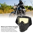 thumbnail image 4 of Dirt Bike Goggles, Skull Motorcycle Helmet Goggles Dirt Bike Motorcycle Goggles for Motocross  Riding Racing Men Women, 4 of 8