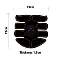 thumbnail image 4 of Amdohai Electric Muscle Training Machine Abdominal Arm Muscle Trainer Body Slimming Fat Burning Exerciser Body Building Fitness Muscle Stimulator, 4 of 6