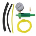 thumbnail image 1 of Carburetor Pressure Tester Gauge, Aluminium Stable Carb Leak Detector Pressure Gauge Mower Repairing Easy Installation  For Garden Engine, 1 of 8