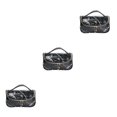 thumbnail image 4 of QualitChoice Modèle Sac Cosmétique Commode Femmes Sac de Rangement Sac de Transport Contenant le Type 3 3Set d'Organisateur de Maquillage de Voyage, 4 of 6