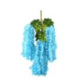 thumbnail image 1 of AMERTEER 12 Pieces (Each 45inch) Wisteria Artificial Flower Bushy Silk Vine Ratta Hanging, 1 of 3