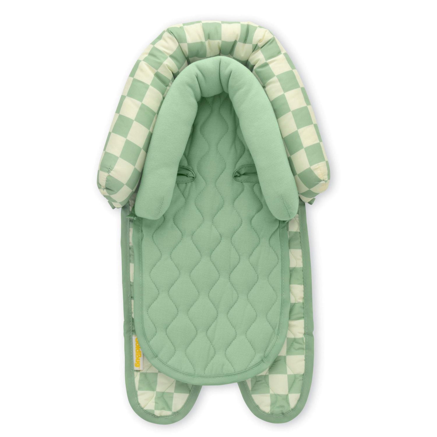 Goldbug Baby Car Seat Duo Head Support, Universal Insert for Newborns and Infants, Unisex Clouds