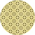 thumbnail image 1 of Ahgly Company Machine Washable Indoor Round Transitional Caramel Brown Area Rugs, 7' Round, 1 of 7