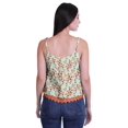 thumbnail image 3 of Moomaya Camisole Courte à Bretelles Spaghetti Imprimée pour Femmes, Hauts d'Été, 3 of 5