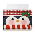 thumbnail image 1 of Christmas Table Decorations,Festive Tissue Box Cover with Non-Woven Fabric and Holiday Cartoon Print for Tabletop Holiday Decorations, 1 of 6