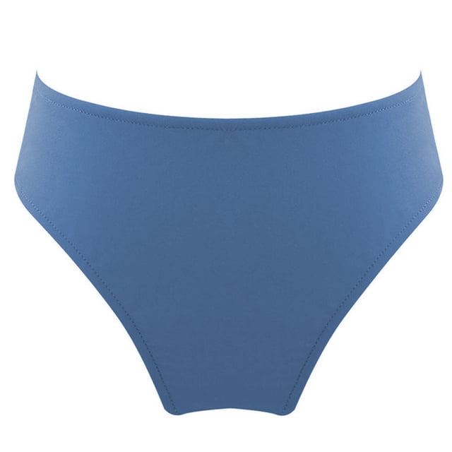 Kids Girls' Slim Swimming Bottom with Lining UPF50+ Sun Protection Rash Guard Swim Brief Dusty Blue 12