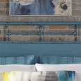 thumbnail image 4 of Liberty Furniture Vintage Series Tête de Lit en Métal Format Grand - Bleu, 4 of 6