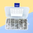 thumbnail image 4 of MasteelfCA 200pcs Stainless Steel Hex Allen Head Socket Set Screw Assortment Kit Socket Set Screw with Internal Hex Drive (Silver), 4 of 8
