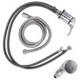 thumbnail image 3 of Shampoo Bed Faucet Sprayer Set, Sealing Hot Cold Water Control Shampoo Chair Faucet Sprayer  Plating  For Beauty Salon Barbershop, 3 of 8
