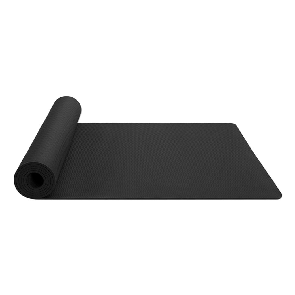 Kyusrd Summer Outdoor Patio Deals！Yoga Mat Classic Pro Yoga Mat TPE Non Slip Fitness Exercise Mat