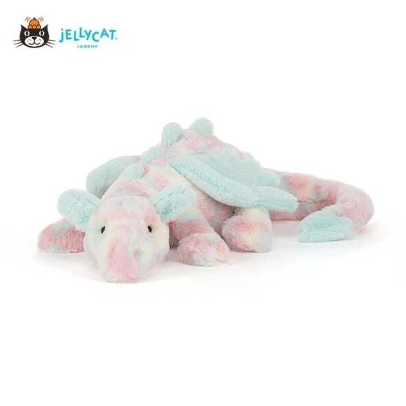 Jellycat Lazulia Dragon Grand 19,69 Pouces Jouet en Peluche Doux pour Enfants et Adultes
