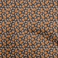 thumbnail image 1 of oneOone Polyester Spandex Orange Fabric Fruits Fabric For Sewing Printed Craft Fabric By The Yard 56 Inch Wide, 1 of 3
