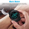thumbnail image 2 of EIGTHTAIL Digital Sports Watch Waterproof Military Tactical Led Backlight Wristwatch Men, 2 of 9