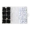 thumbnail image 1 of 240pcs Transparent Hair Beads Dreadlocks Beads Hair Clasps Hair Accessories, 1 of 8