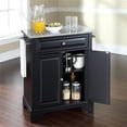 thumbnail image 3 of Bowery Hill Solid Granite Top Kitchen Island in Black, 3 of 6