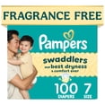 thumbnail image 1 of Couches Pampers Swaddlers, taille 7, 100 unités, 1 of 29