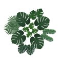 thumbnail image 2 of QualitChoice 60 Pieces Artificial Leaves Home Bedroom Simulation Leaf Decoration 6 Kinds 1 Pc, 2 of 6