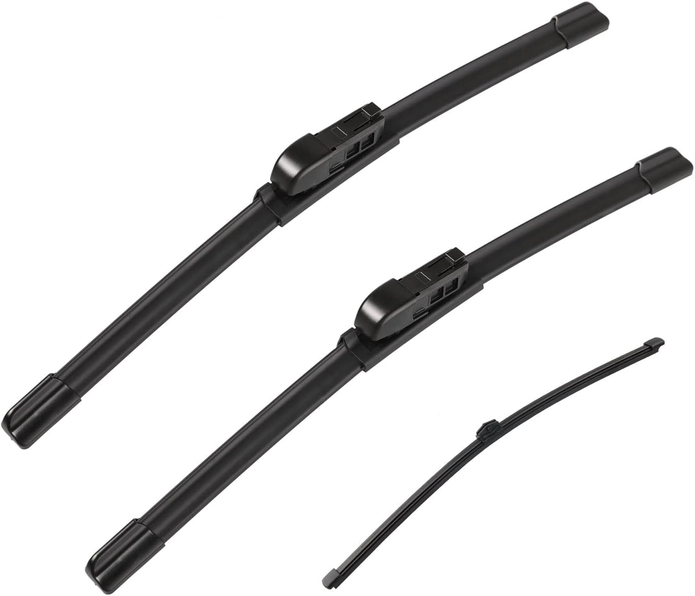 ORUYROP 24"+20" Windshield Wipers With 13" Rear Wiper Blade Sets Automotive Replacement for Audi Q5 2009-2017,Easy For Installation (Pack of 3)