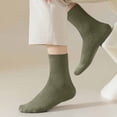 thumbnail image 4 of RKSTN Mens Socks 5PC Winter Solid Color Comfortable Breathable Knitted Cotton Socks Soft Breathable Mens Socks, 4 of 5