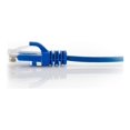 thumbnail image 3 of C2G Câble de Réseau Ethernet Mince de 5 Pi Cat6 Sans Accroc Non Blindé (UTP) - Bleu - Câble de Patch - RJ-45 (m) vers RJ-45 (m) - 5 Pi - UTP - CAT 6 - Moulé, Sans Accroc - Bleu, 3 of 3