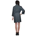 thumbnail image 4 of Moomaya Short Robe For Women Plus Size Printed Cotton Robe Lightweight Nightwear, 4 of 5