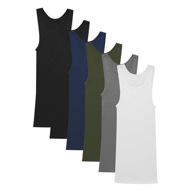 Hanes Men's Tagless Tanks - Comfort Soft