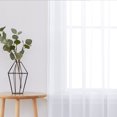 thumbnail image 3 of Sumhomie Tulle Drap Sheer Voile Rod Pocket Curtain Panel, 3 of 3