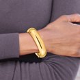 thumbnail image 4 of 14k Yellow Gold 17.45mm Hinged Bangle Bracelet, 4 of 8