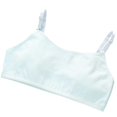 thumbnail image 1 of MIASHUI Girls Training Bras Sports Seamless Bra with Adjustable Shoulder Strap,Light Green,10-14 Years, 1 of 6