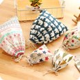 thumbnail image 4 of relayinert 1X Linen Cotton Drawstring Storage Bag Toy Shoes Laundry Bags Home Travel S/M/L triangular tree large, 4 of 6